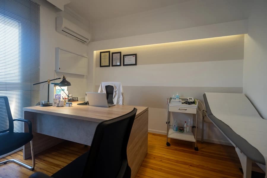 Clinic interior view