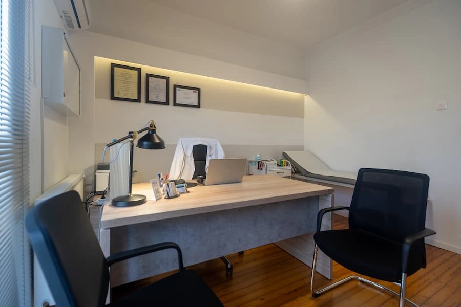 Clinic interior view